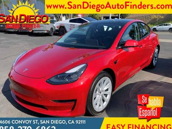 TESLA MODEL 3 2021 5YJ3E1EA0MF074242 image